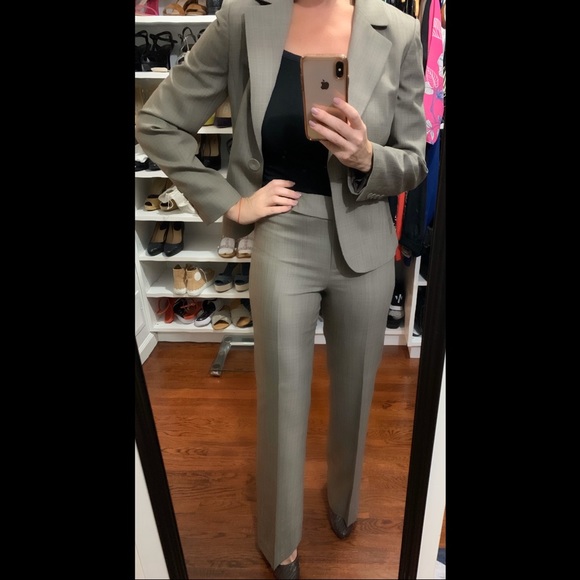 Ann Taylor: One-Button Blazer and Straight Pant - Picture 1 of 6
